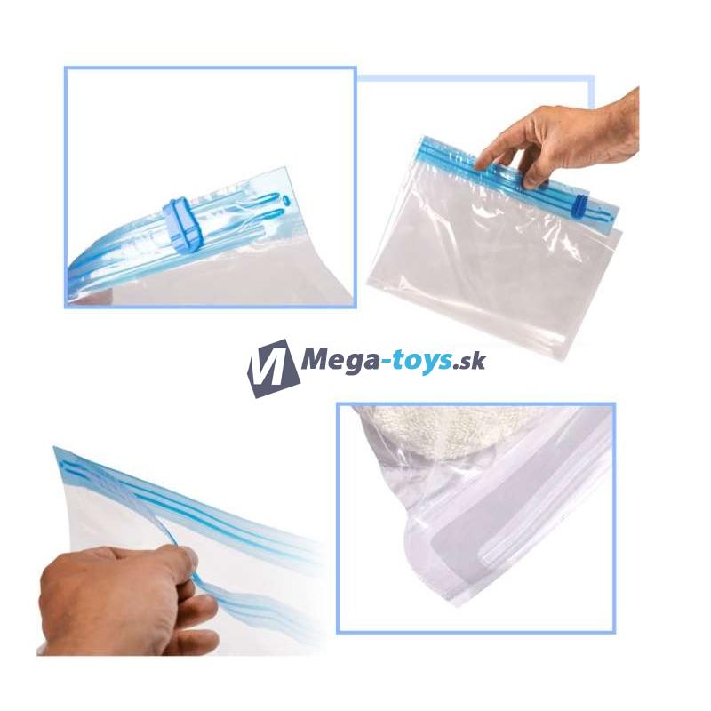 Vákuové vrecká 9 kusov 3 veľkosti 35x50cm, 40x50cm, 50x70cm