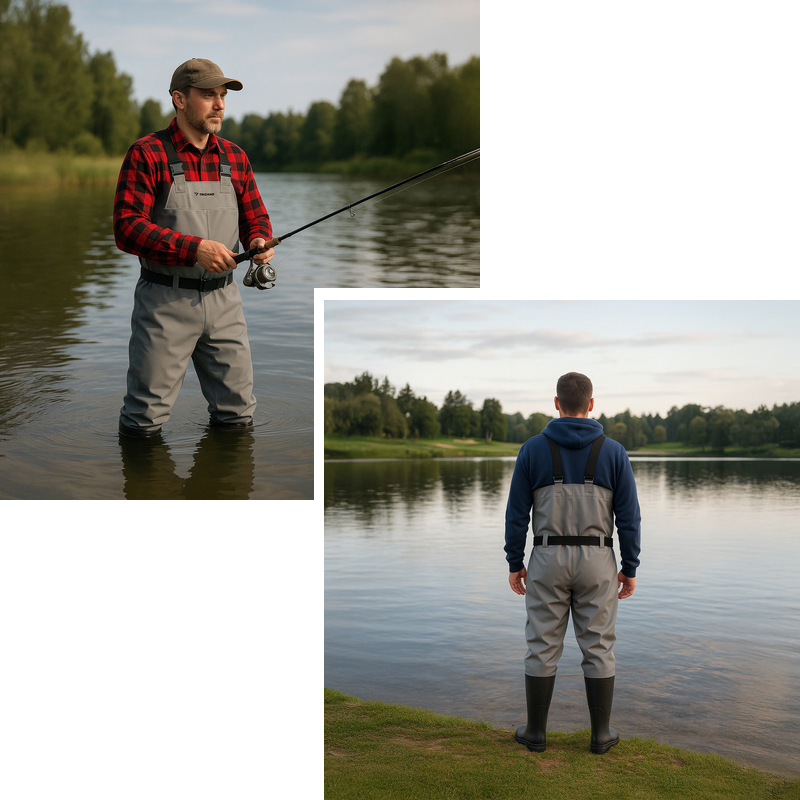 Rybárske nohavice – broďáky veľ. 43 waders