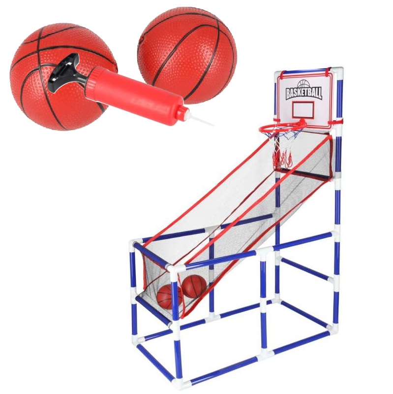 Prenosná basketbalová hra – 2 loptičky + pumpička