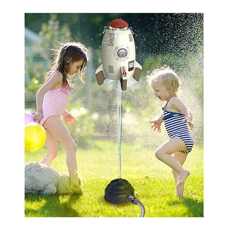 Raketa - vodná fontána pre deti