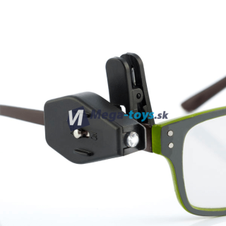 LED klip na okuliare 360 °