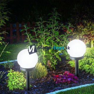 Záhradná solárna lampa 3 ks