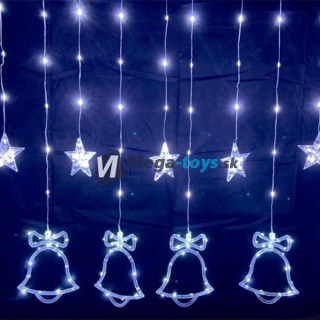 Vianočné LED záves Zvonček