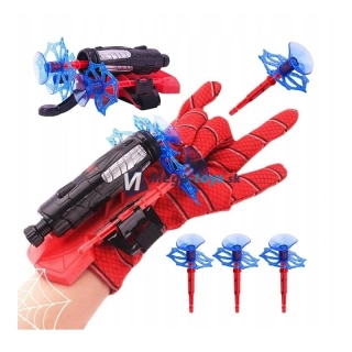 Spider-Man strieľajúce rukavice + šípky