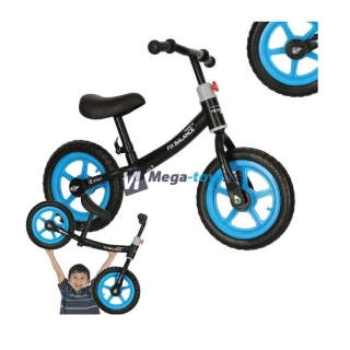Detský balančný bicykel ultra ľahký Trike Fix čierny